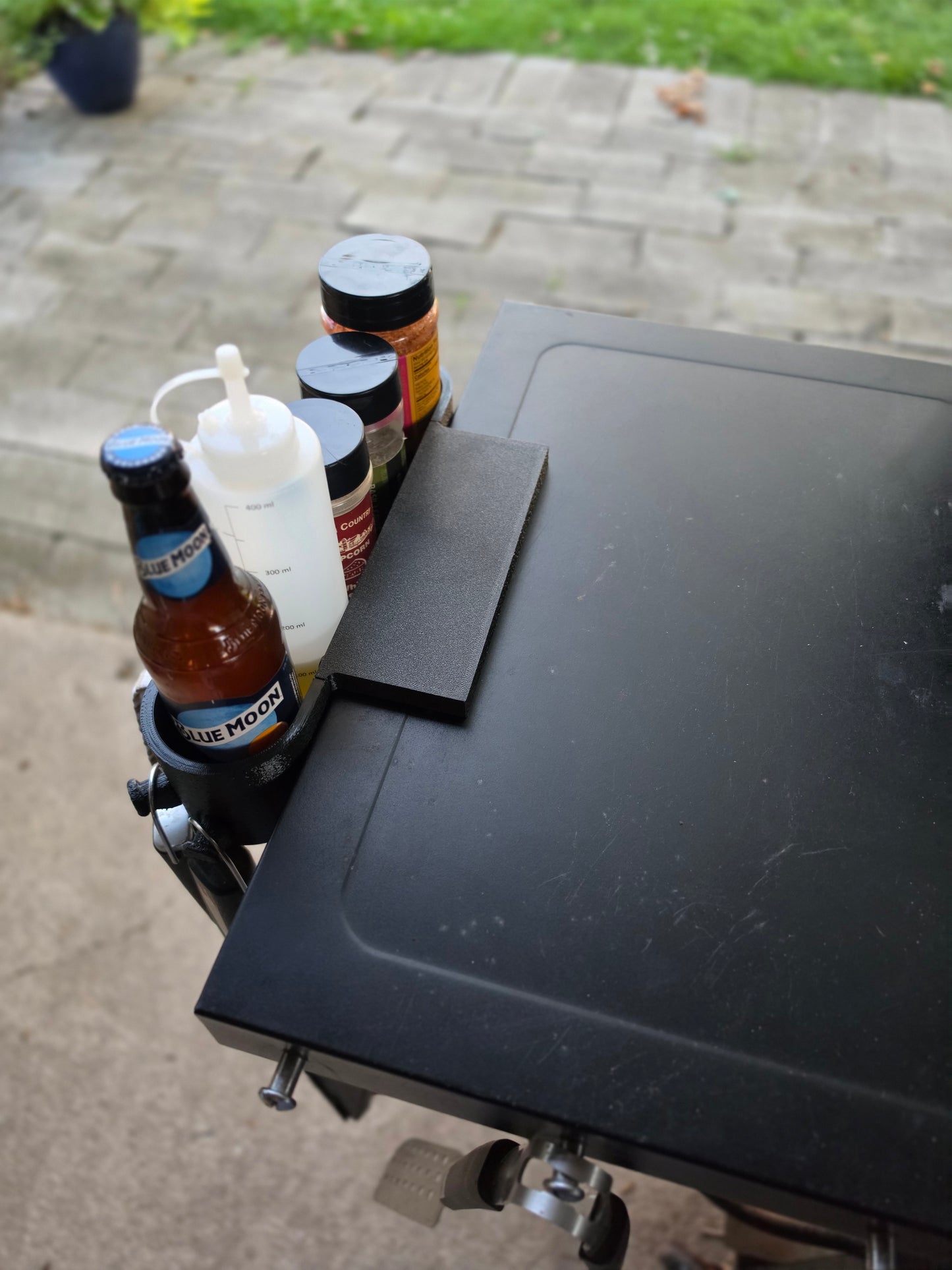 Grill Caddy with Towel Bar