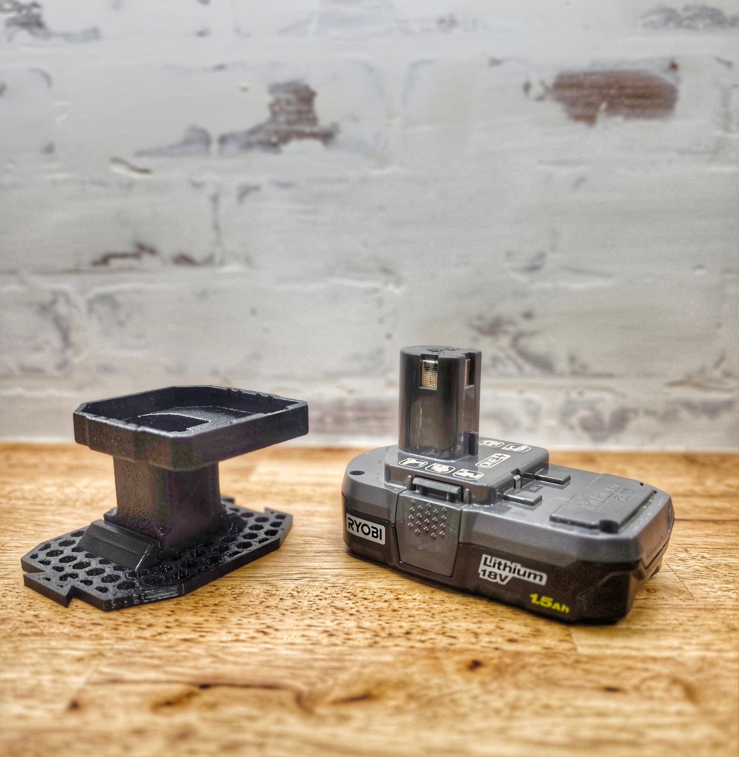 Ryobi battery mount