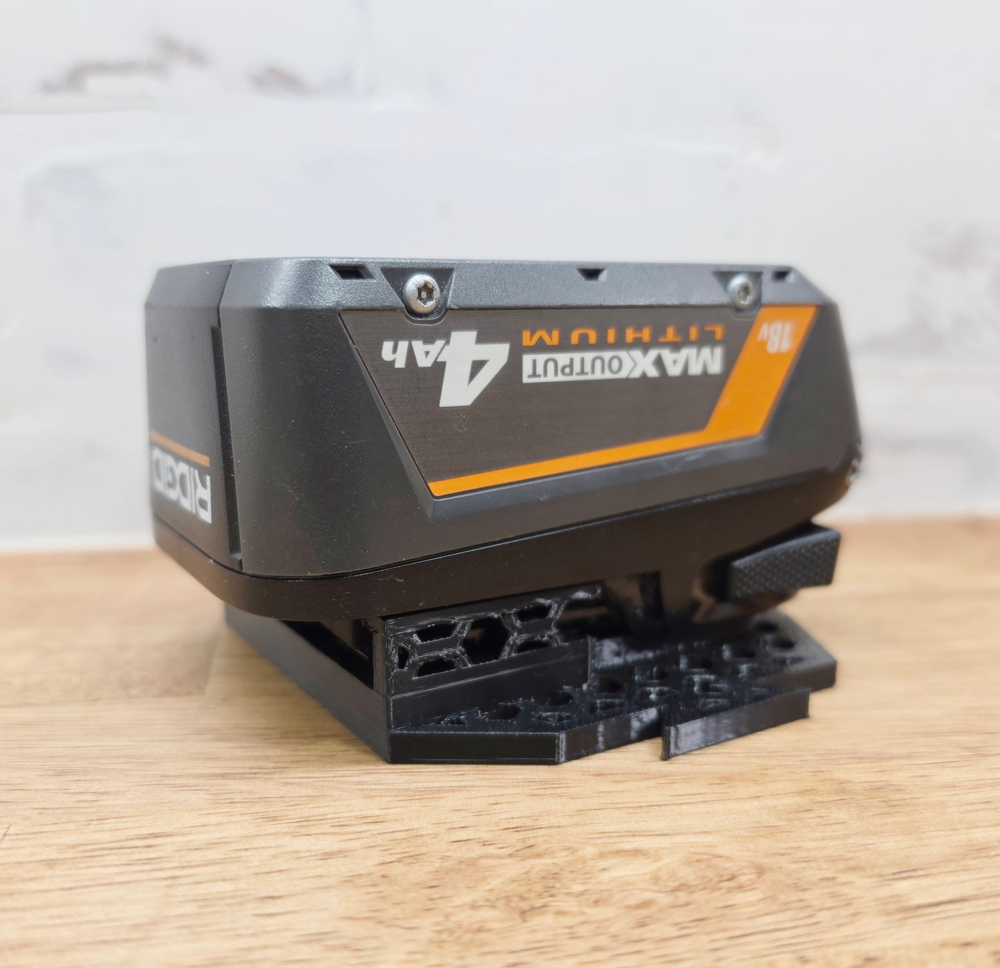 Ridgid battery holder