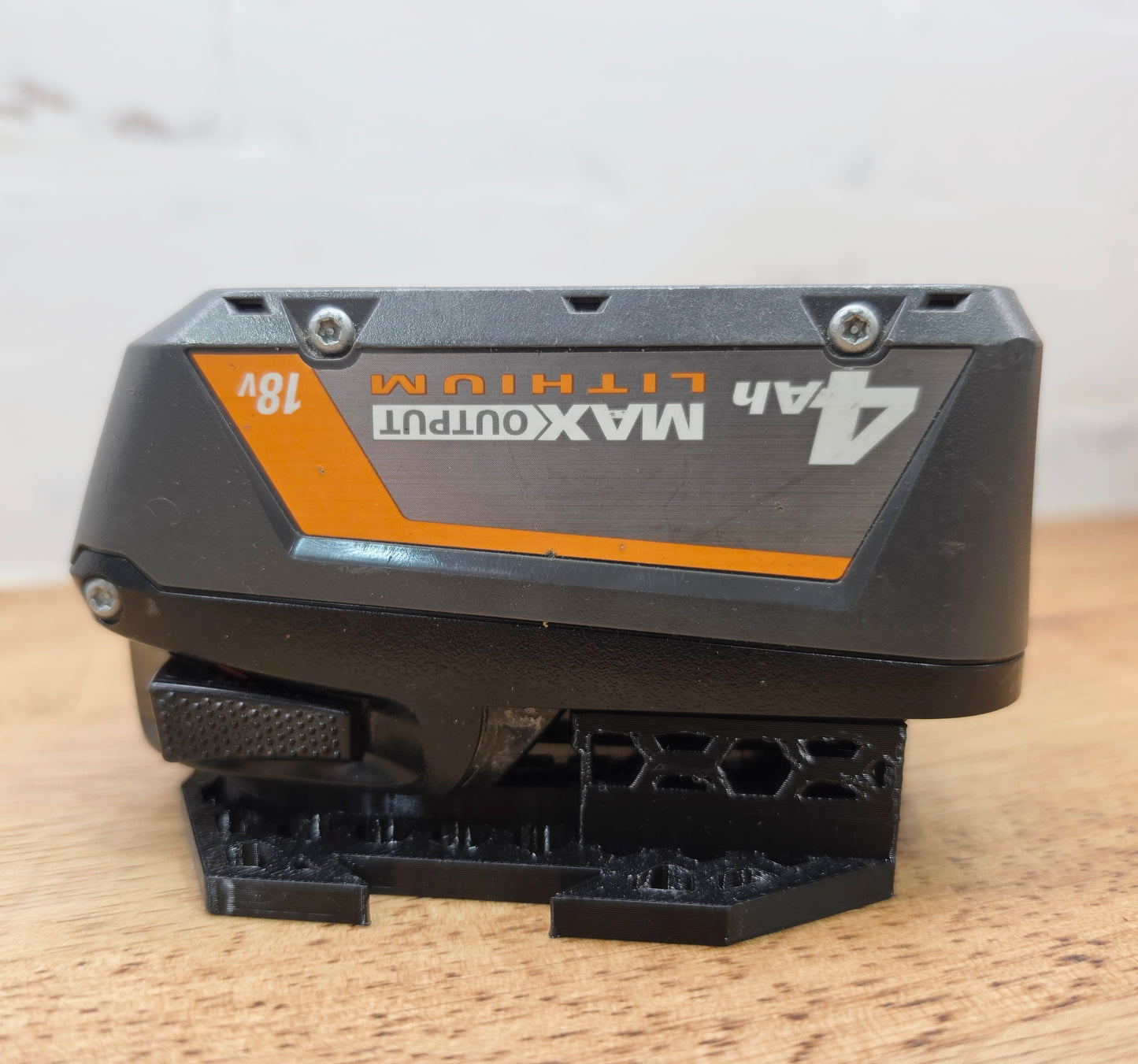 Ridgid battery holder